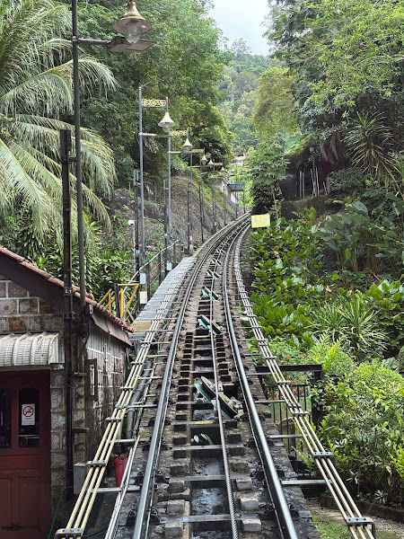 Penang Hill Funicular Train Station