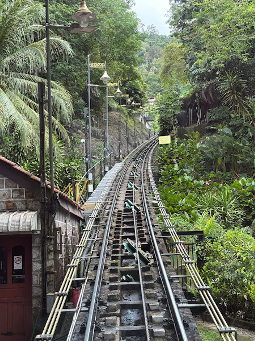 Penang Hill Funicular Train Station