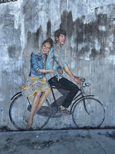 Mural - "Love on Bicycle"