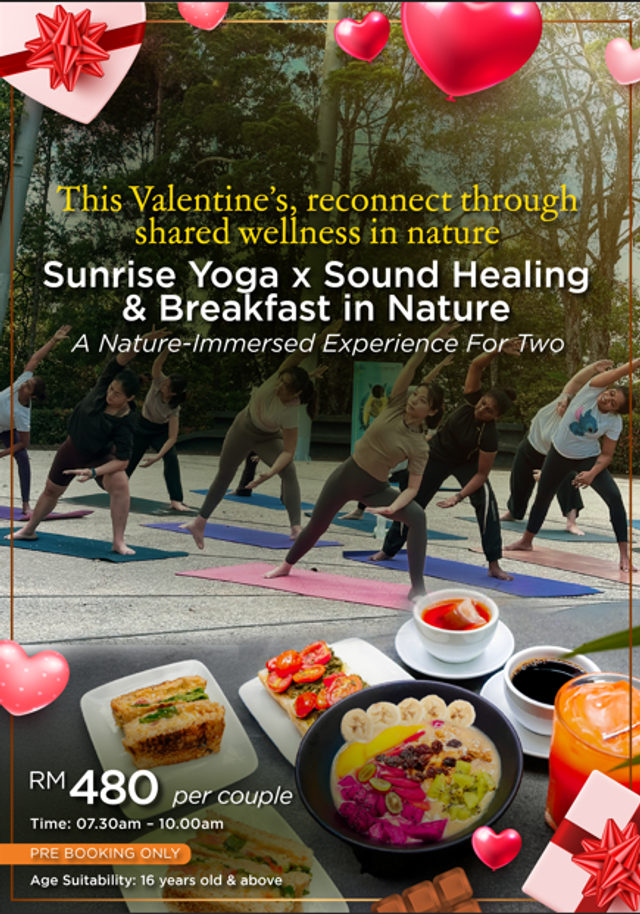 Valentine's Nature Wellness Retreat for Two at The Habitat Penang Hill
