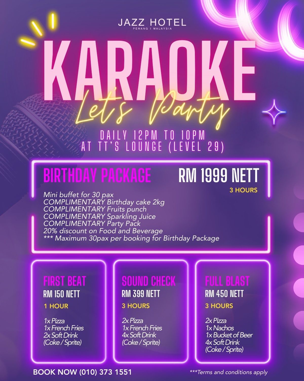 Karaoke "Let’s Party" by Jazz Hotel