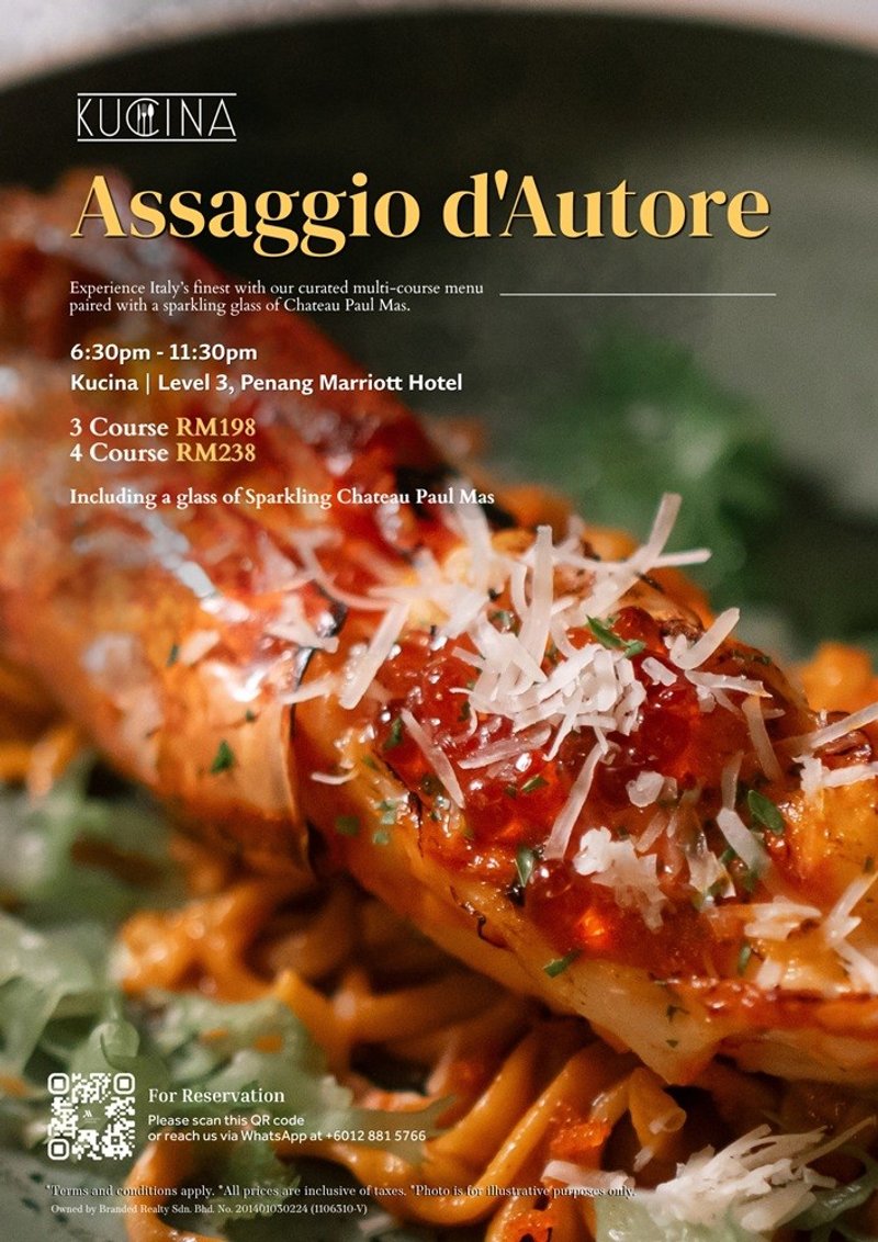 Assaggio d'Autore by Penang Marriot Hotel