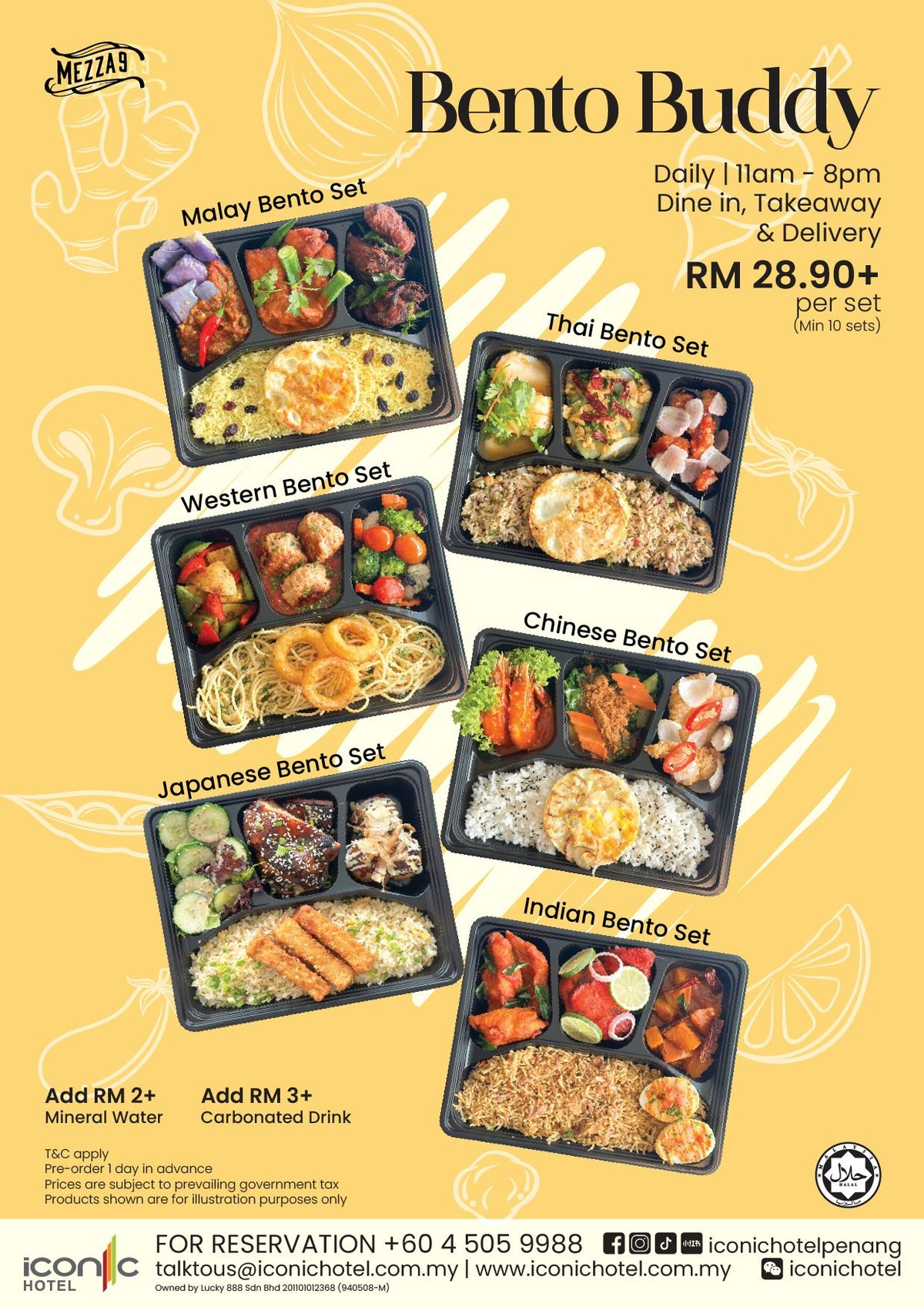 Bento Buddy Promotion by Iconic Hotel