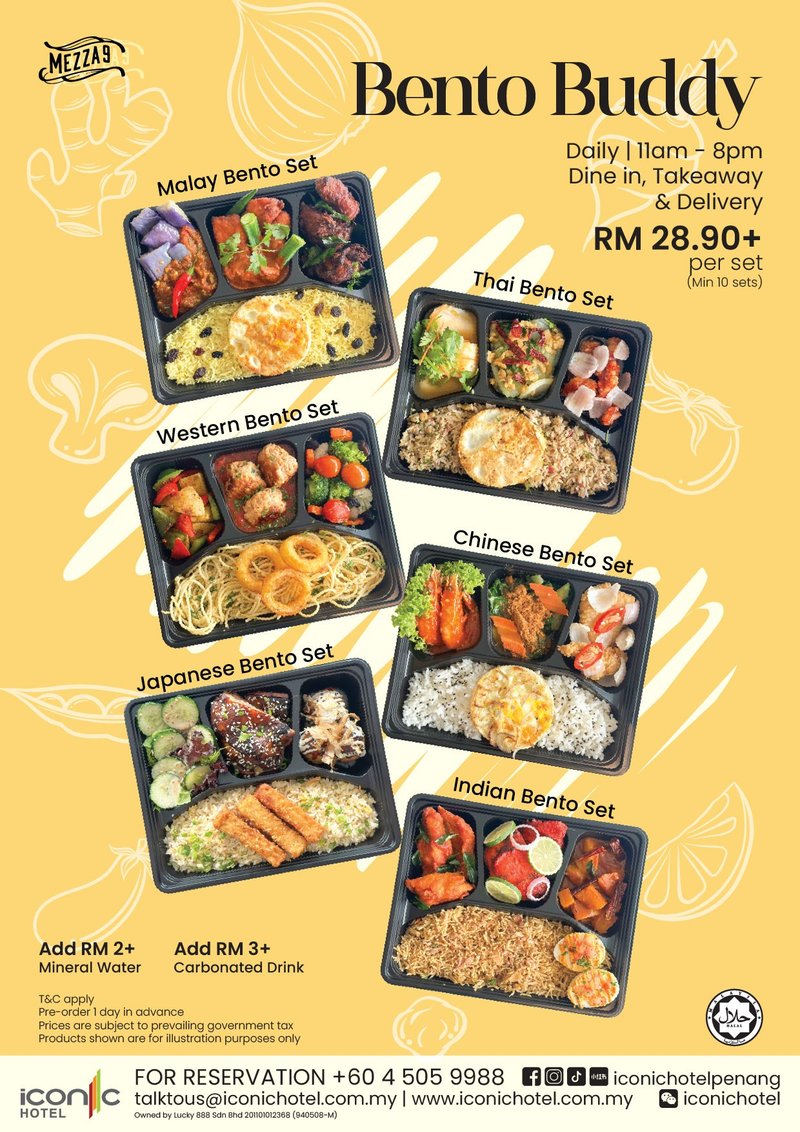 Bento Buddy Promotion by Iconic Hotel