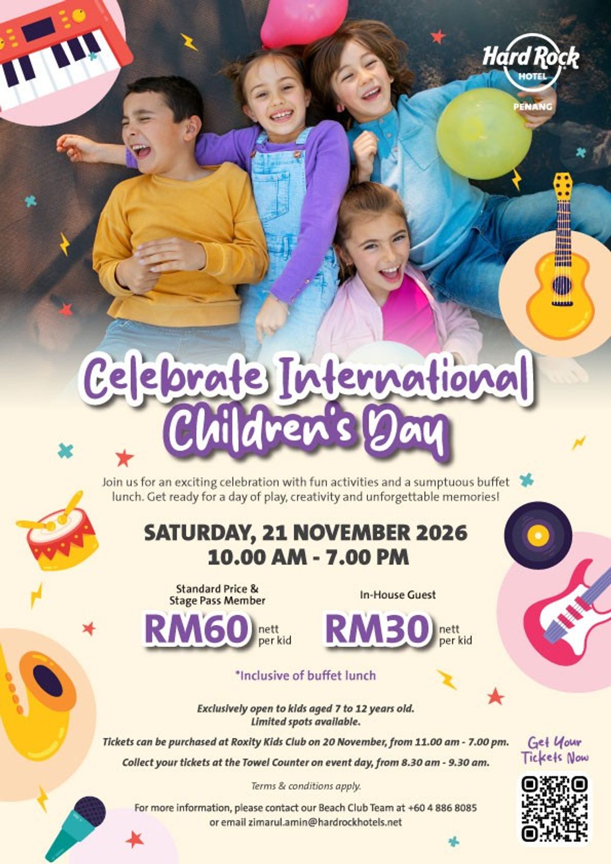 International Children's Day by Hard Rock Hotel Penang