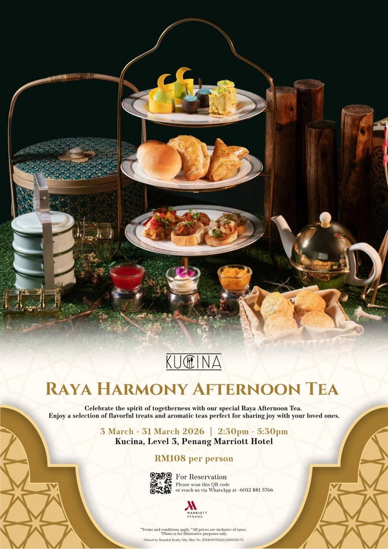 Raya Harmony Afternoon Tea by Penang Marriot Hotel