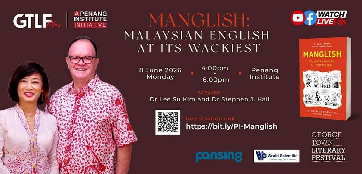 [Book Launch] Manglish: Malaysian English at its Wackiest