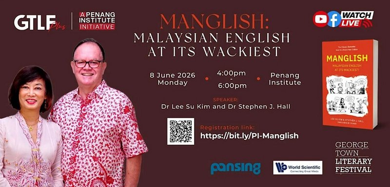 [Book Launch] Manglish: Malaysian English at its Wackiest
