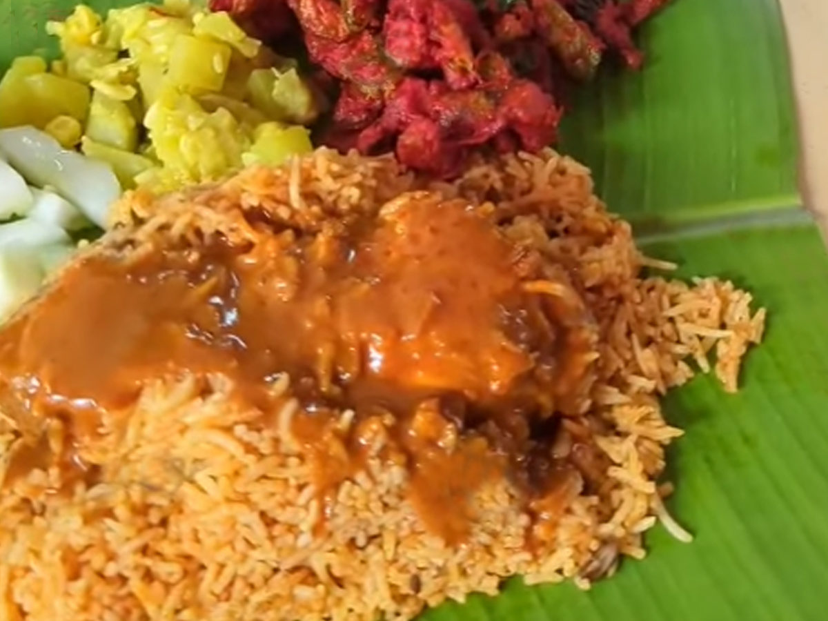 Banana Leaf Rice