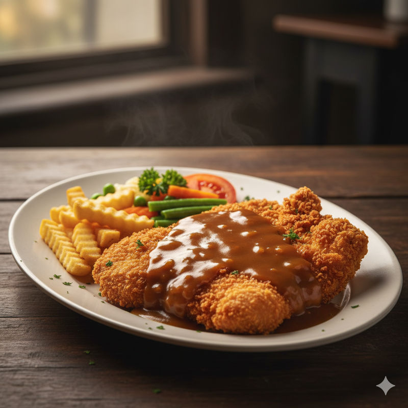 Hainanese Chicken Chop