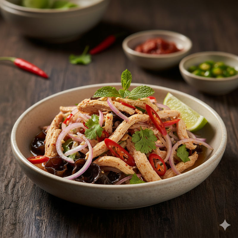 Kerabu Chicken Bok Nee