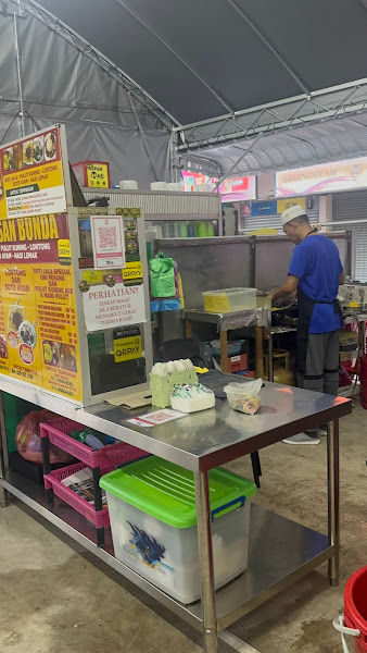 Warisan Bonda Astaka Tmn Sardon(Roti Jala, Pulut Kuning,Nasi Lemak & Lontong Soto Ayam)