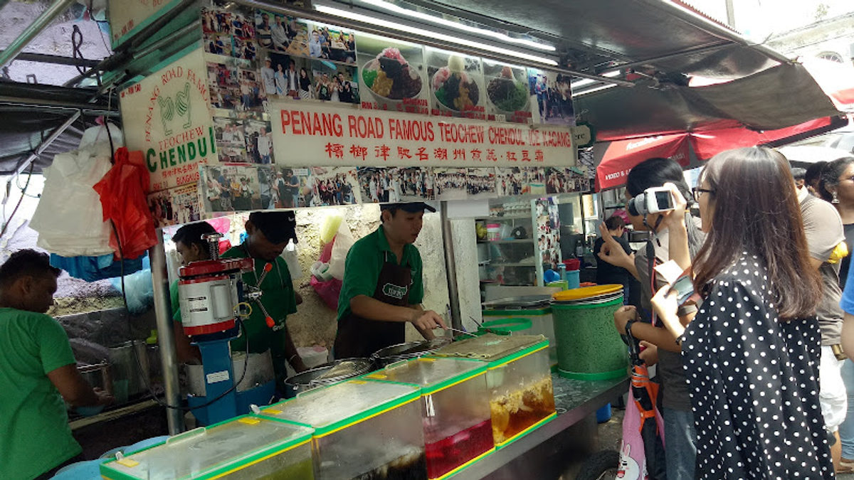 Mural - "Chendol Boy" (Penang Road Famous Teochew Chendol-Ice Kachang)