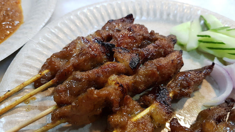 Penang pork satay