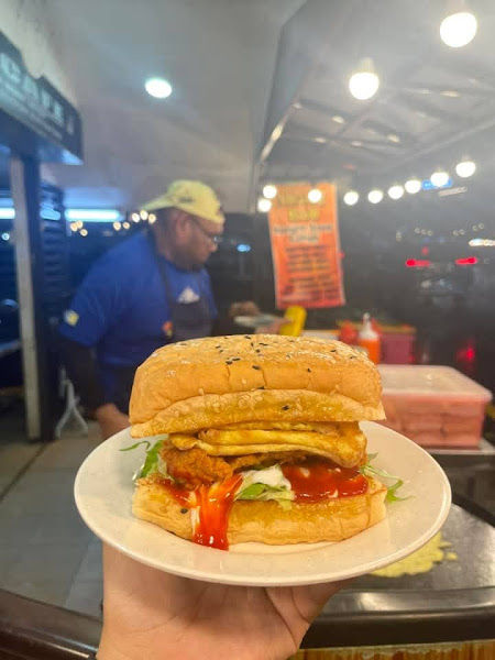 Abang Bob Burger Ayam Crispy