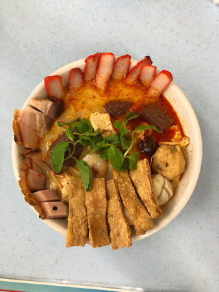 巨无霸加料咖喱面 (Char ho fun corner) 2