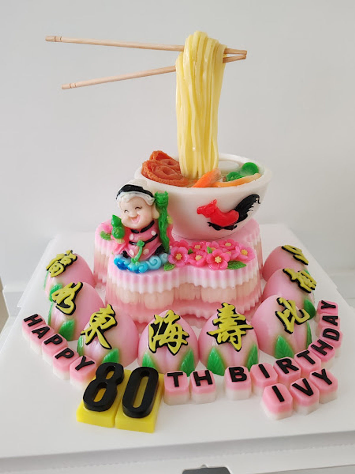 Sweet art jelly and cake Penang