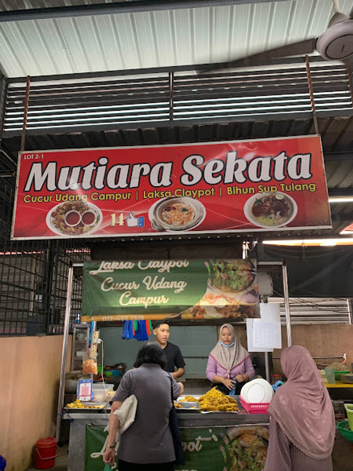 CUCUR UDANG & LAKSA CAMPUR