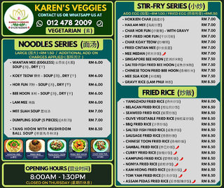KAREN'S VEGGIES 3