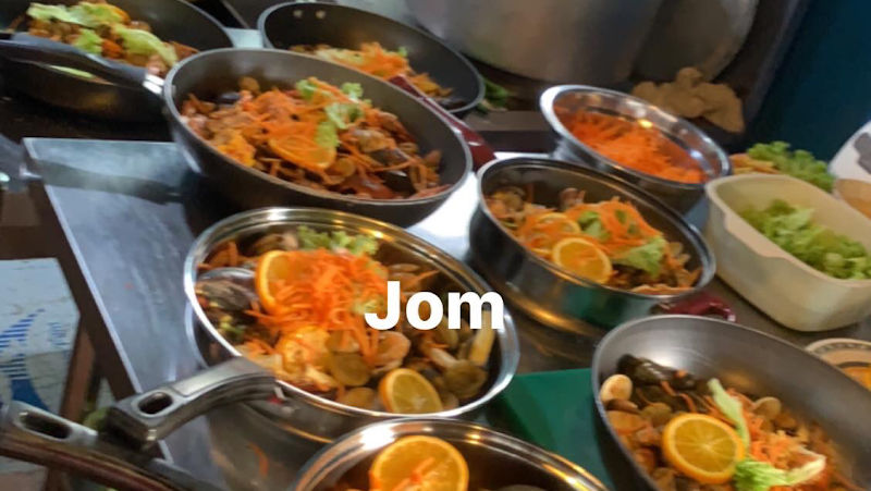 Dulang Berapi Shell hout ( baru)