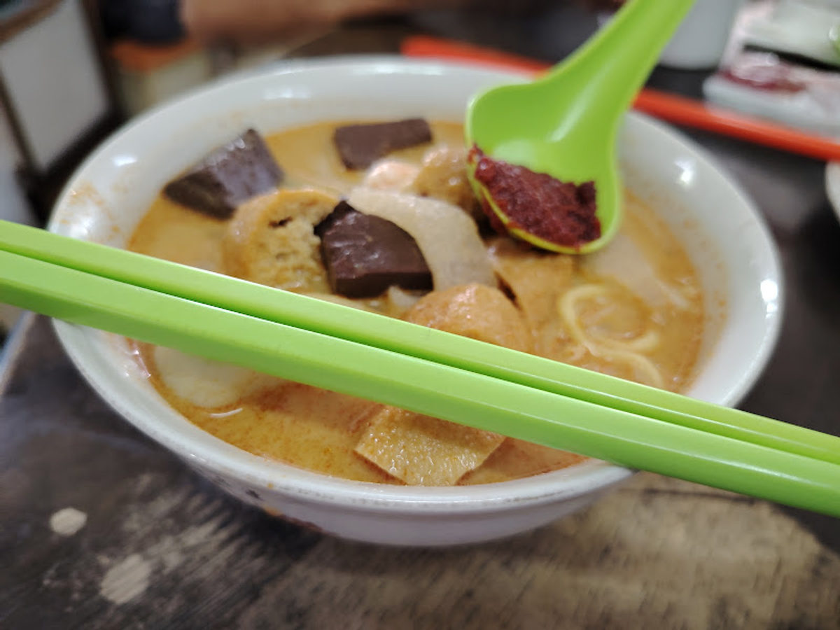 curry mee / chee cheong fun