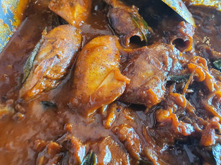 父子沙煲咖喱鱼头香辣饭 Father and Son Claypot Curry Fish Head 2