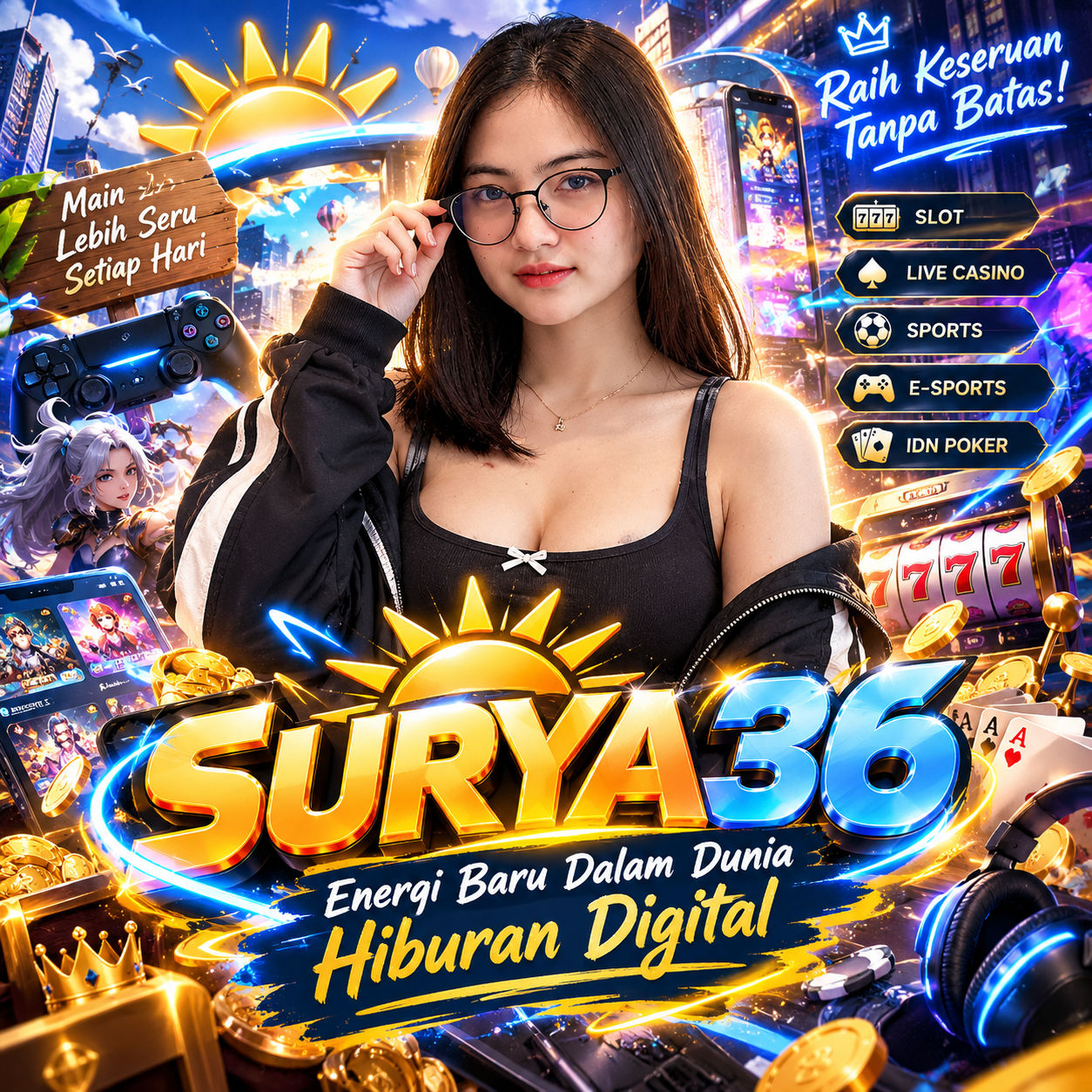 SURYA36 ☀️ Energi Baru Dalam Dunia Hiburan Digital