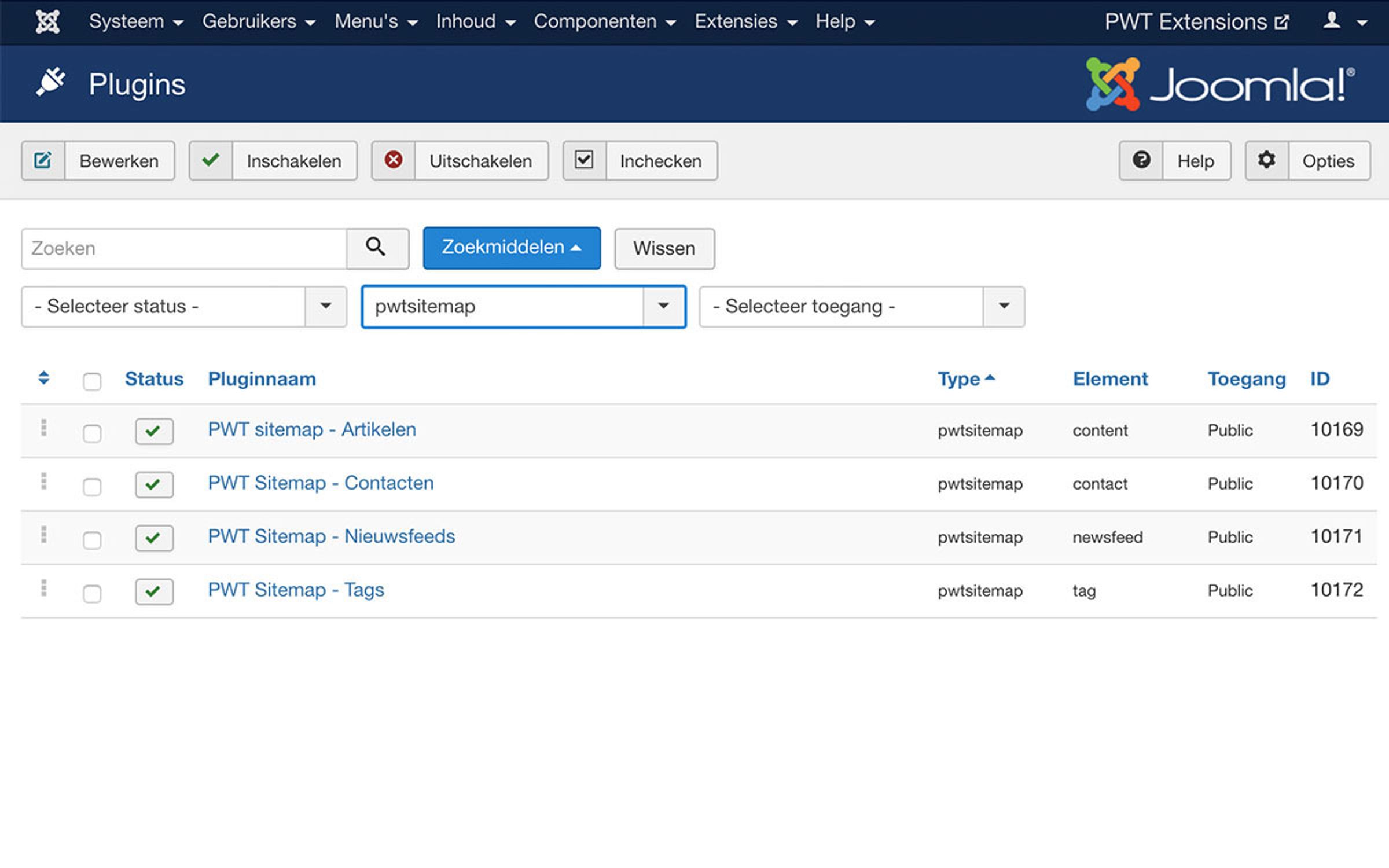 Sitemapplugins