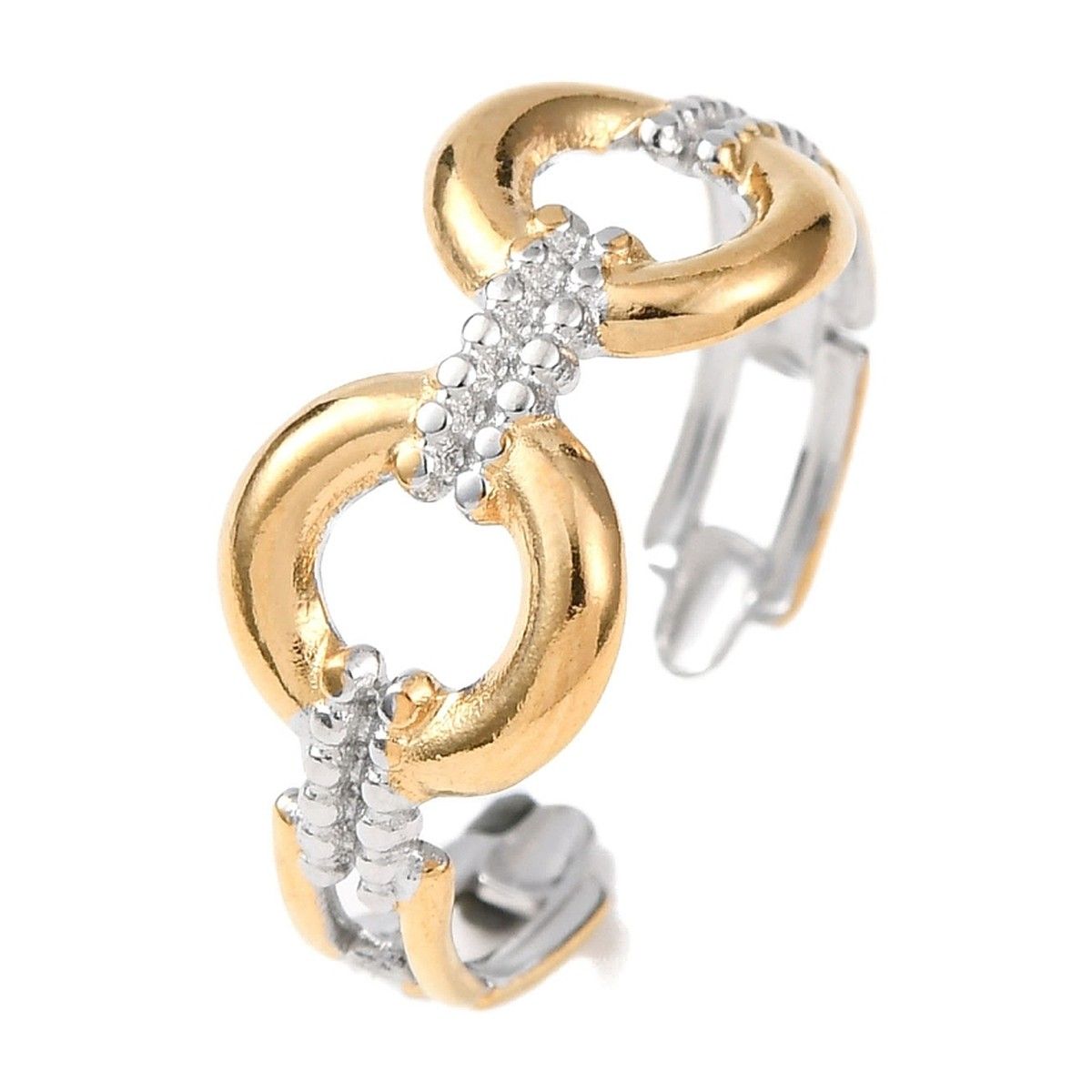 Zircon Link Ring