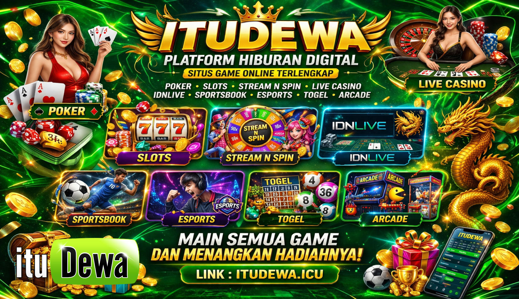 ituDewa Platform Hiburan Digital Situs Game Online Terlengkap