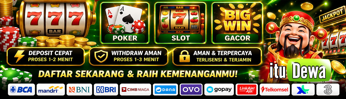 Mainkan Poker Gampang Menang dan Slot Gacor di ituDewa