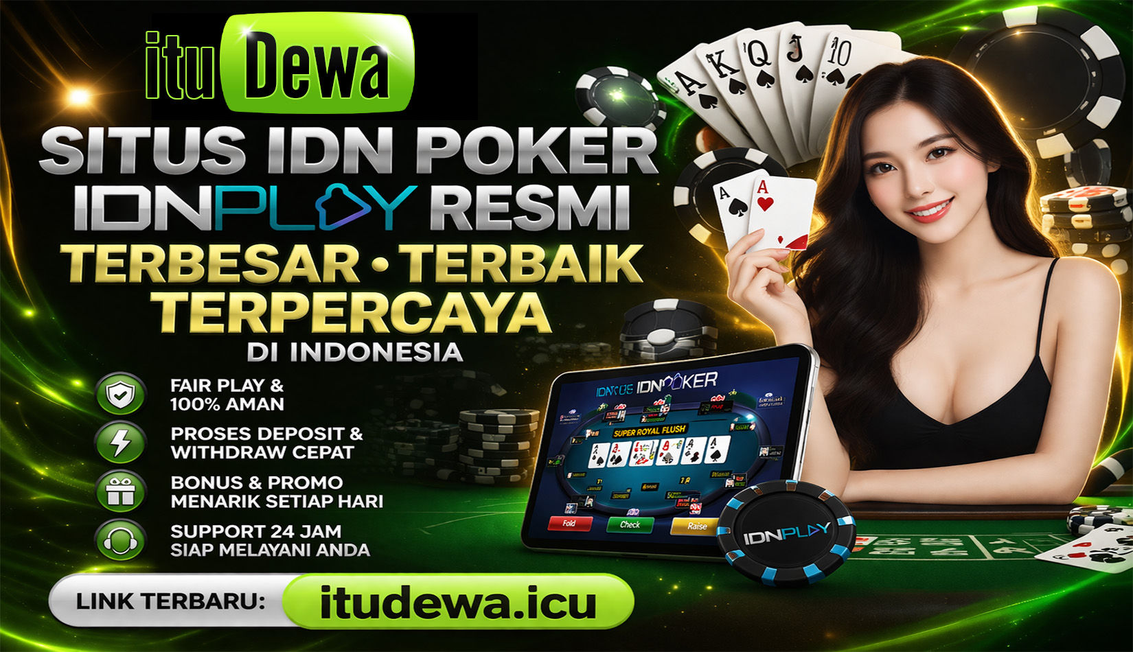 Situs IDN Poker IDNPlay Resmi Terbesar Terbaik Terpercaya di Indonesia 2026 adalah ituDewa