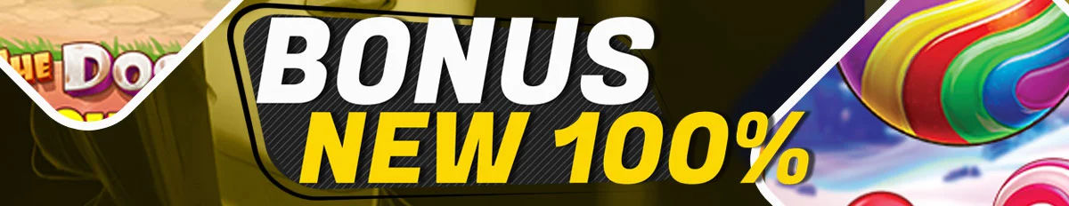bonus new member 100%