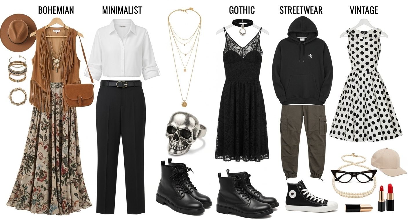 different type of styles in fashion