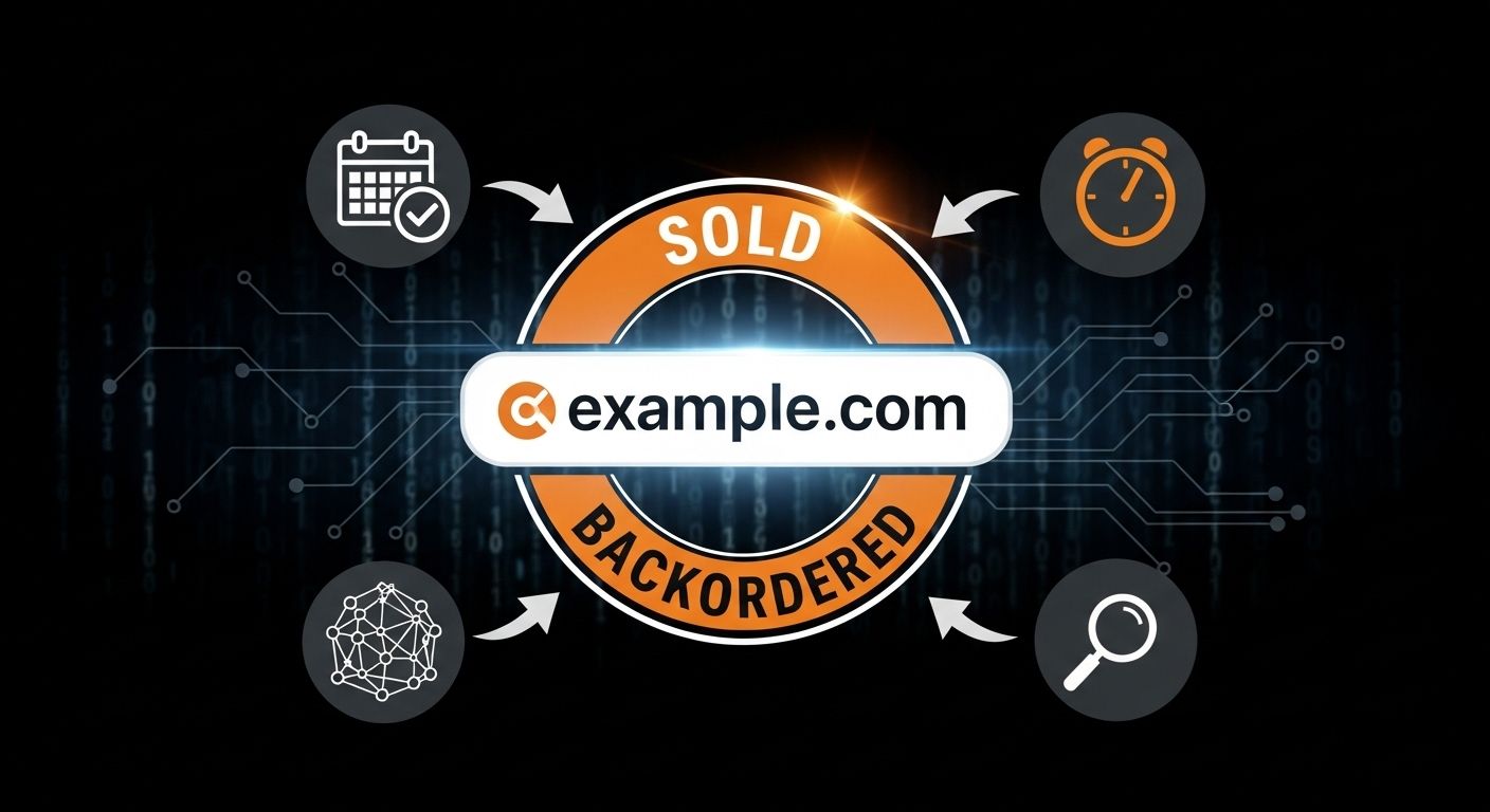 godaddy domain backorder