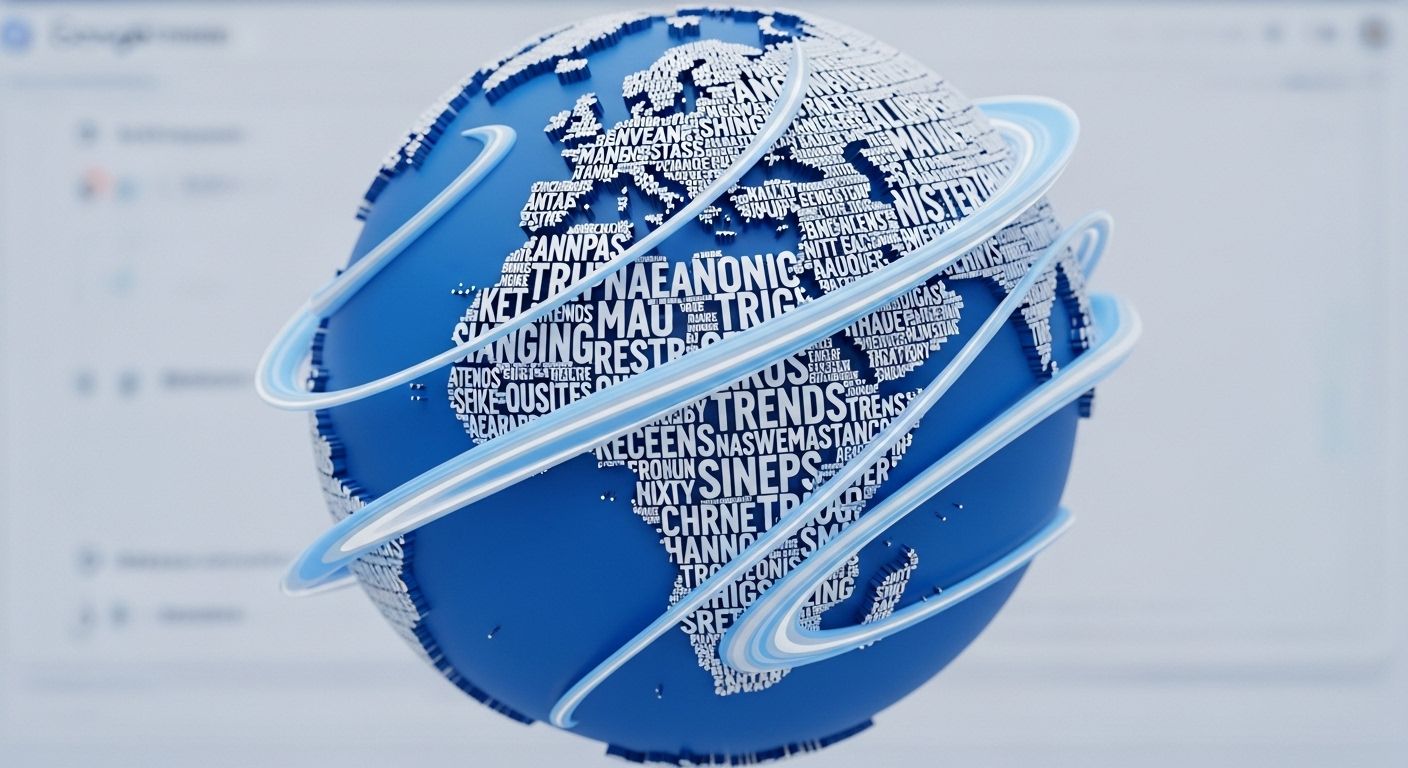 Google Trends Word Frequency Mapping