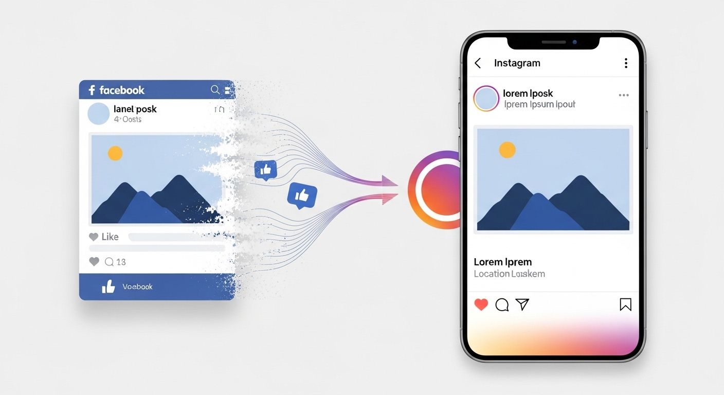 Post Facebook on Instagram Scheduling Method