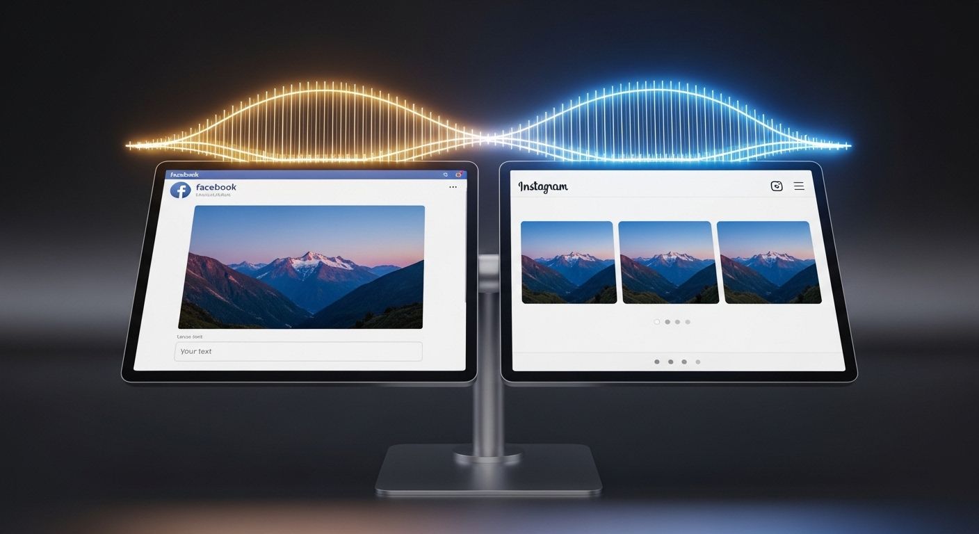 Post Facebook Posts to Instagram Automation
