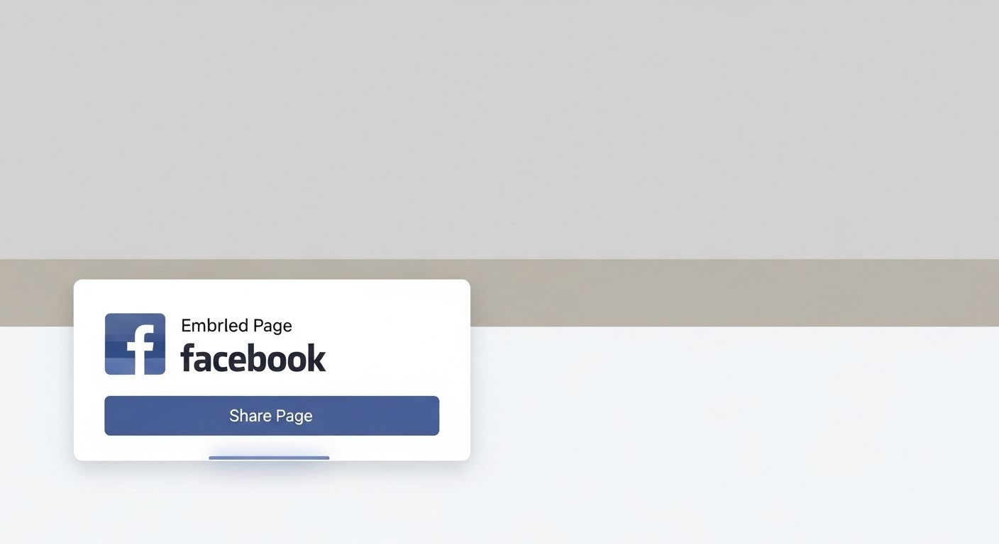 Share Facebook Page on Website Embed Code