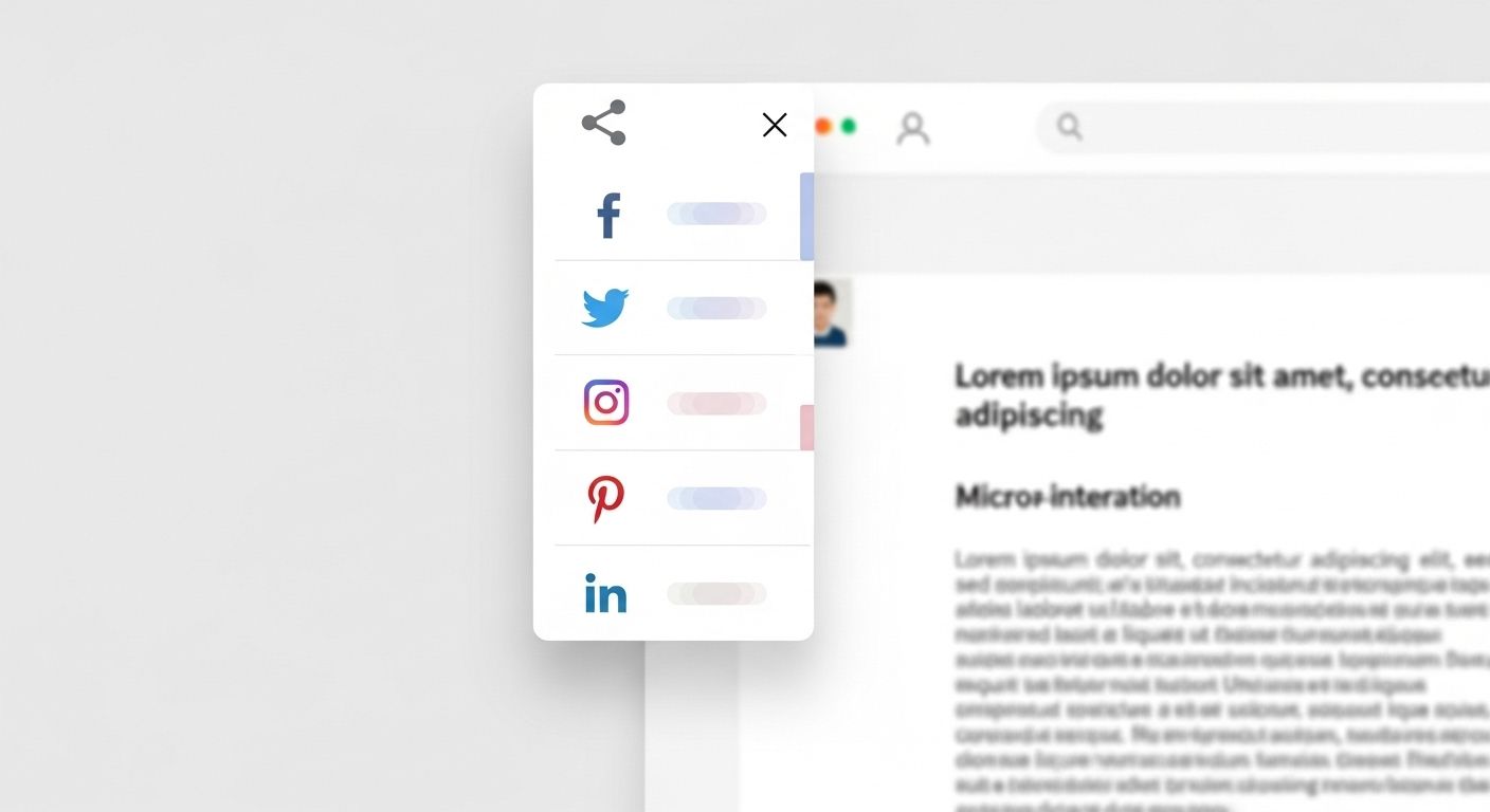 Share to Social Media Buttons Best Practices