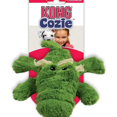 Kong Cozie Ali Alligator Small Dog Toy