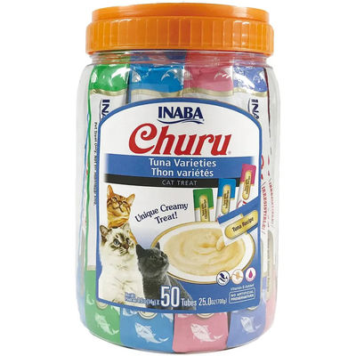 Inaba Cat Churu Puree Tuna Varieties 50pcs