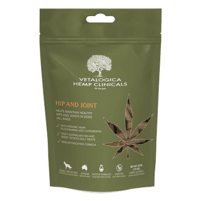 Vetalogica Hemp Clinicals Hip & Joint Treats For Dogs