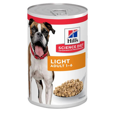 Hill's Science Diet Adult Light Canned Wet Dog Food