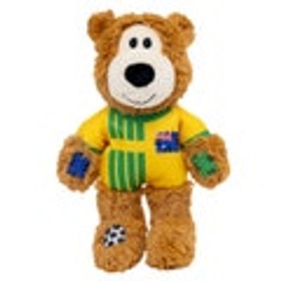 Kong Wild Knots Australia Soccer Bear Dog Toy