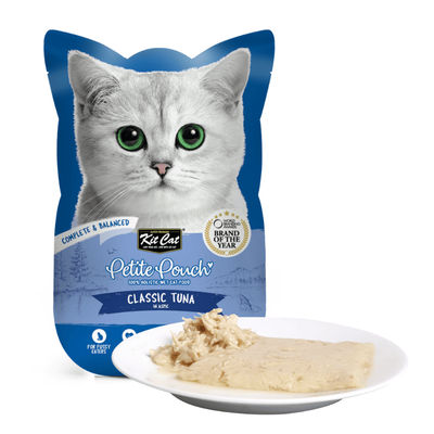 Kit Cat Petite Pouch Cat Wet Food Classic Tuna Recipe