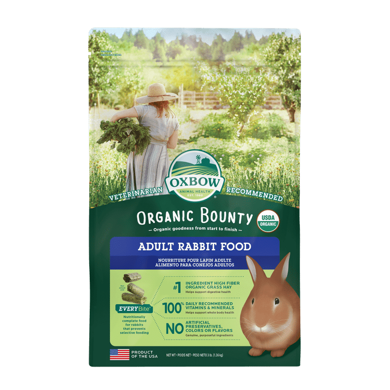 Oxbow Organic Bounty Adult Rabbit Food