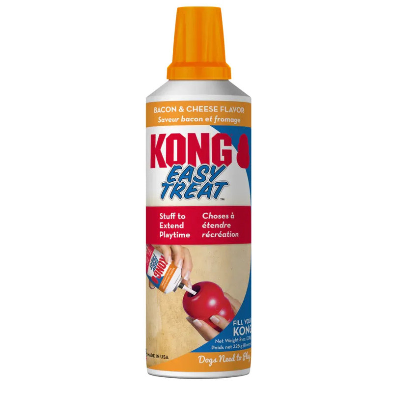Kong Dog Treat Easy Treat Bacon & Cheese