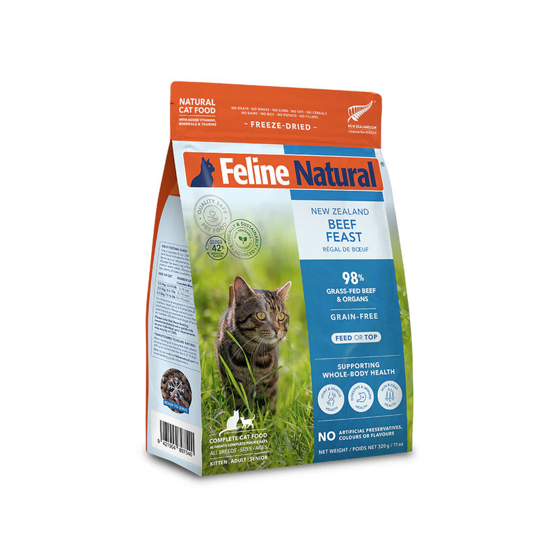 Feline Natural Beef Feast Freeze-dried Cat Food