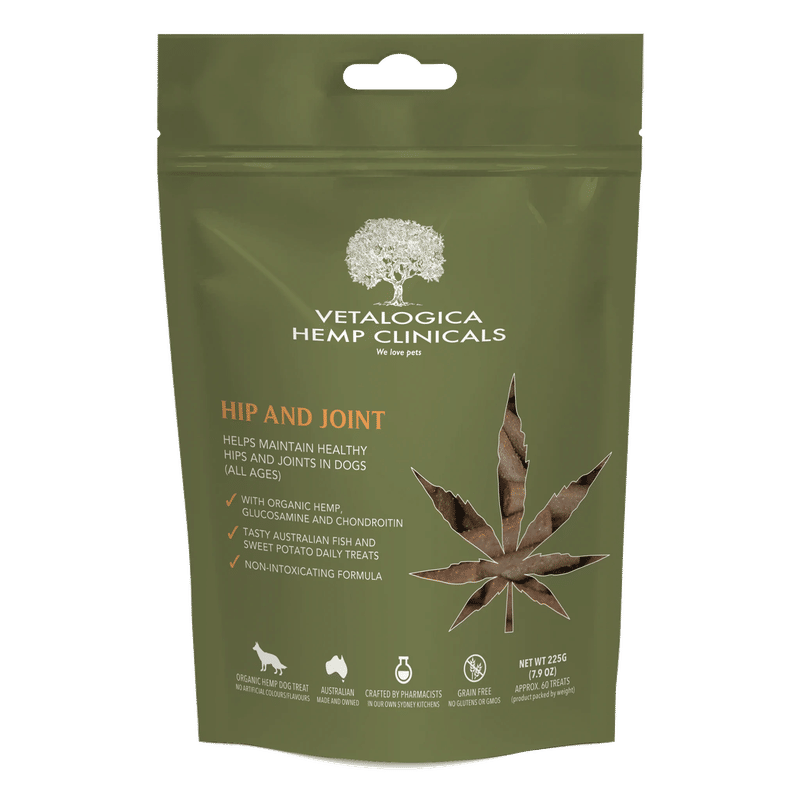 Vetalogica Hemp Clinicals Hip & Joint Treats For Dogs